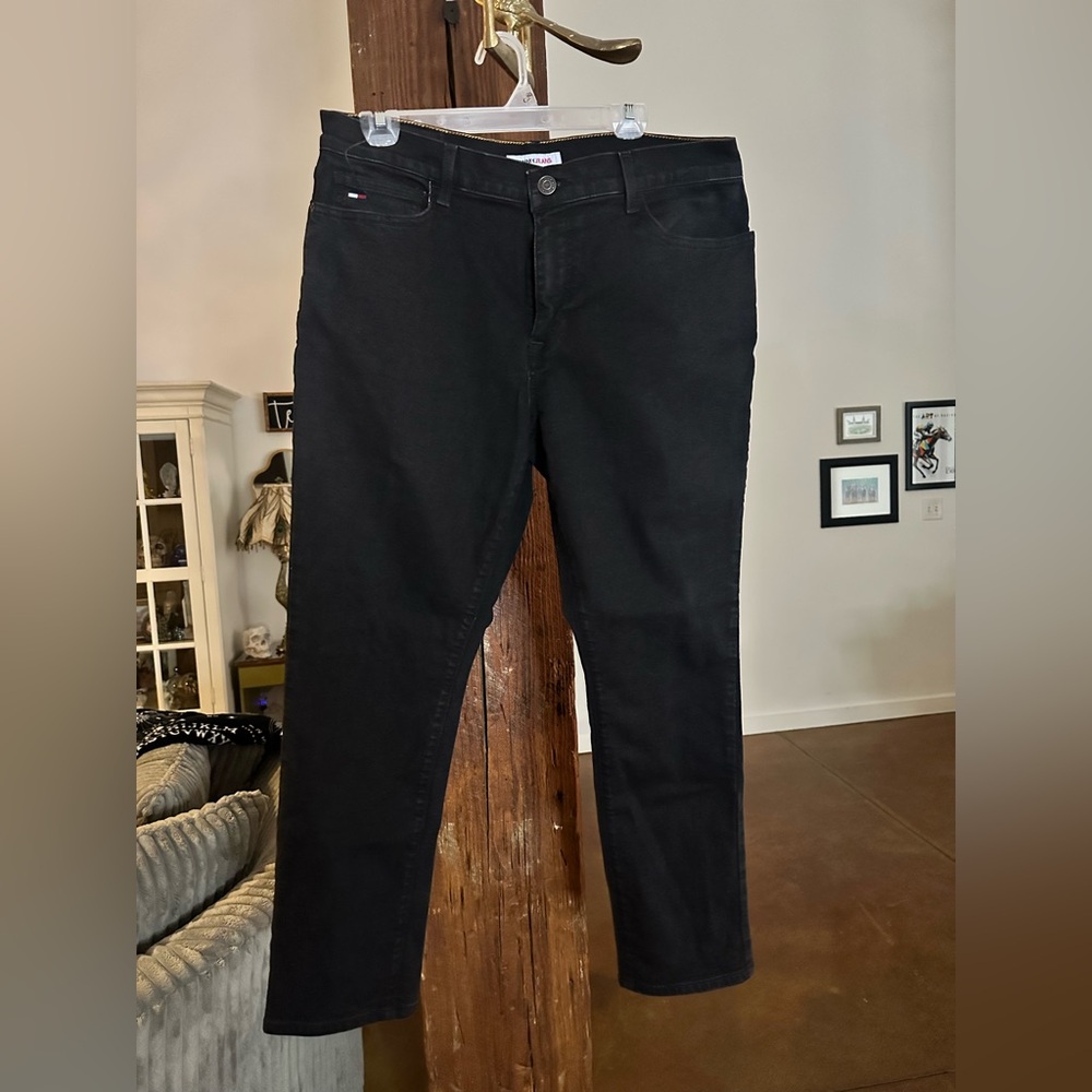 Tommy Hilfiger Men's Black Skinny Jeans
